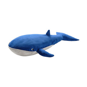 이케아 BLAVINGAD 블로빙아드 파란 고래 봉제인형/애착인형/바디필로우/바다/동물/선물용/장난감