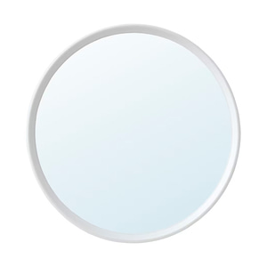 이케아 HANGIG 헹이그 원형 거울 26cm/접착식/붙이는거울/테이프포함/미니/아이방/키즈