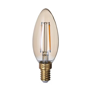 이케아 LUNNOM 룬놈 LED 전구 E14 210루멘 밝기조절/샹들리에 투명유리 전구색/조명/스탠드/램프
