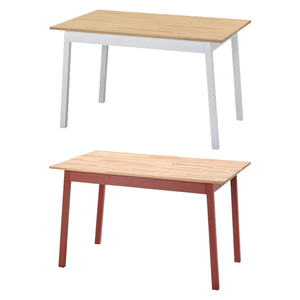 이케아 PINNTORP 핀토르프 4인 테이블 125x75cm/식탁/책상/하드우드/원목/인테리어